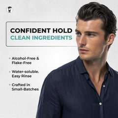 Gentlemen Republic textura del gel cercana mostrando consistencia manejable