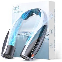 GENVU vista frontal del ventilador de cuello mostrando diseño y comodidad