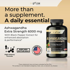 gflow vitamins primer plano de cápsula destacando pureza y facilidad