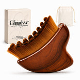 Ghnadyvc cepillo contorno frontal mostrando diseño ergonómico y beneficio de drenaje