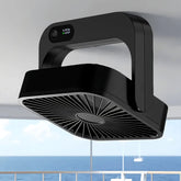 GIIKNEW ventilador frontal mostrando diseño compacto y ahorro de espacio