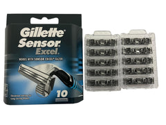 Gillette Sensor Excel en uso con espuma para un deslizamiento más suave