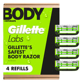Gillette Labs recambios frontal con pack claro y recambio conveniente