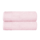 GLAMBURG toalla frontal empacada mostrando color rosa y tamaño práctico