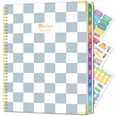 GloBooking portada 8.5x11 resistente para organización anual