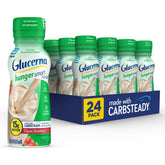 Glucerna frente del envase mostrando diseño y beneficios para control glucémico