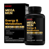 GNC frasco frontal mostrando etiqueta y beneficios visibles