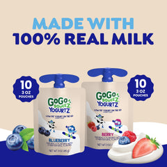 GoGo SqueeZ detalle de la bolsita y textura del envase fácil de exprimir
