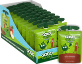 GoGo SqueeZ empaque frontal del pouch con diseño y beneficio rápido