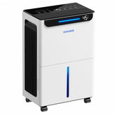 GoGuess vista frontal con panel y beneficios de control inteligente