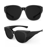 Goiteia gafas super black vista frontal con cobertura total y gran bloqueo de luz