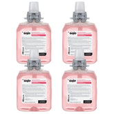 GOJO envase frontal cranberry mostrando etiqueta y volumen, fácil identificación