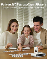 GOODaaa power bank frontal detalle con diseño delgado y portátil