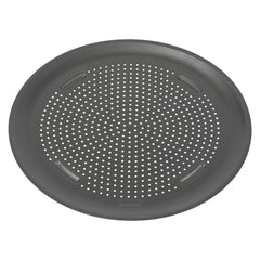 GoodCook bandeja frontal mostrando tamaño y borde perforado, garantiza corteza crujiente