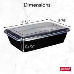 GoodCook marcas en relieve de 4 tazas útiles para controlar porciones