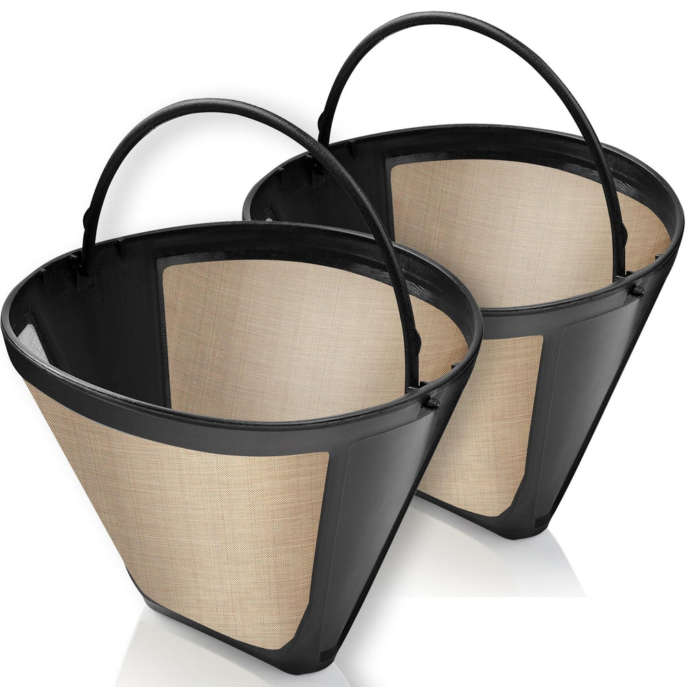 GoodCups filtro frontal cono #4 mostrando forma y ajuste para Cuisinart