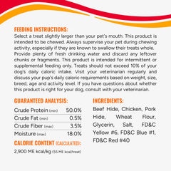 GOOD 'N' FUN tira de pollo real envuelta que aporta proteína sabrosa