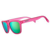 goodr frontal de las gafas mostrando el diseño y ajuste cómodo