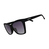 goodr vista frontal del modelo Glam G con diseño tortoise y estilo llamativo