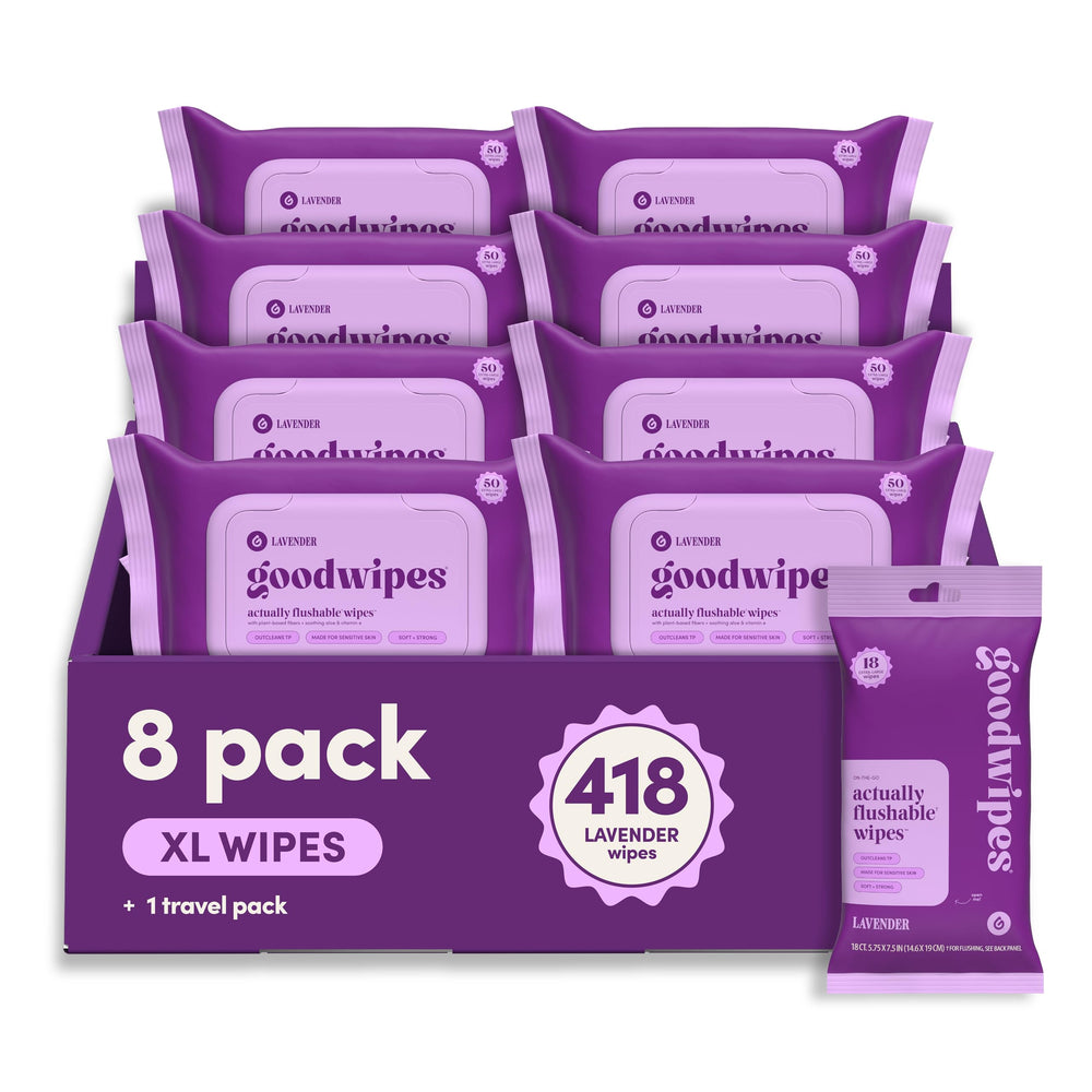 goodwipes imagen frontal del paquete grande mostrando cantidad y diseño