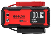 GOOLOO GT6000 frontal embalaje mostrando portabilidad y poder