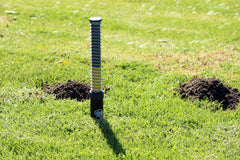 GopherHawk next to ruler for scale showing 20-inch length benefit