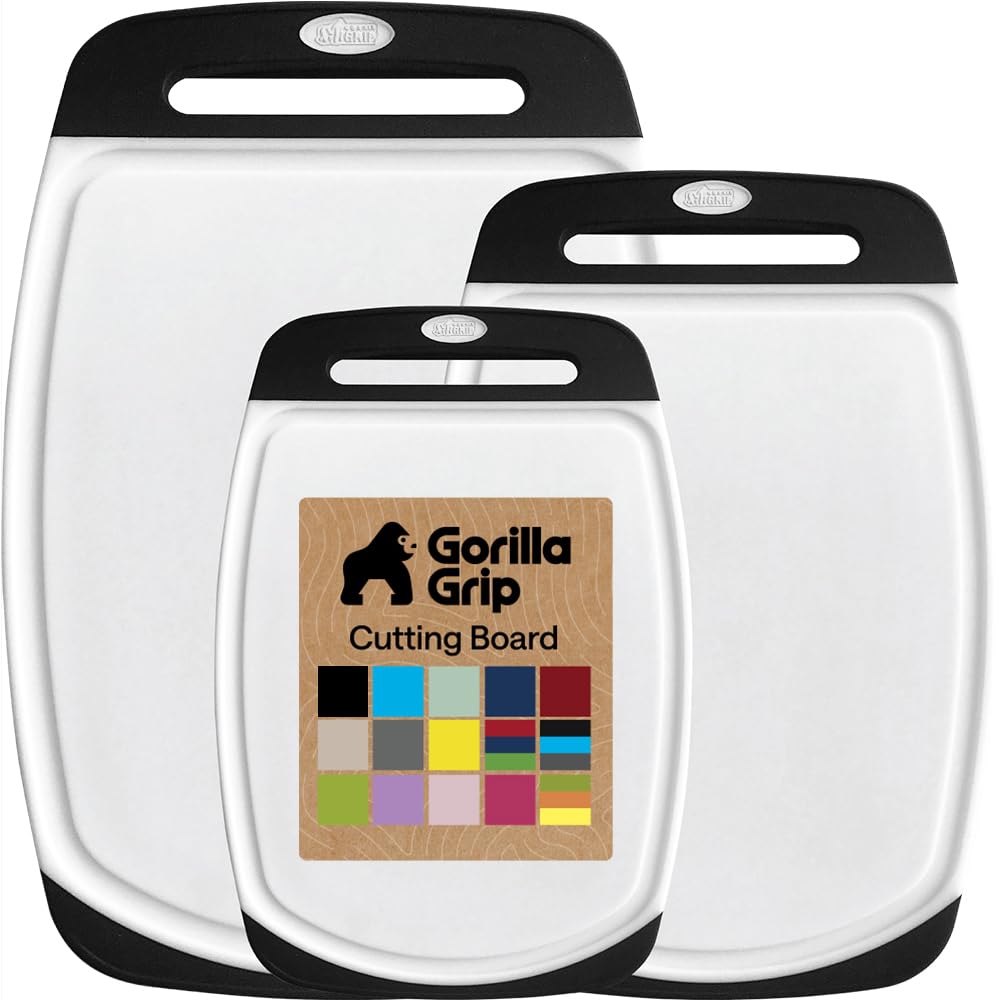GORILLA GRIP vista frontal del empaque mostrando el set y tamaños