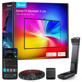 Govee empaque frontal del kit 3 Lite mostrando componentes y beneficio de instalación rápida