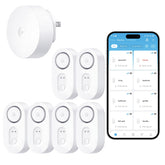 GoveeLife pack frontal mostrando seis detectores y su carcasa resistente