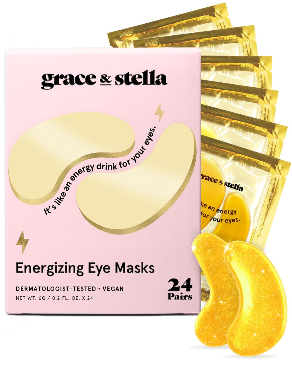 grace & stella envase frontal mostrando diseño y beneficios