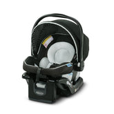 Graco vista frontal de la silla Studio con diseño ligero y seguro