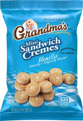 Grandma's bolsa abierta mostrando galletas listas para servir