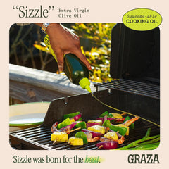 Graza Sizzle boquilla dosificadora para control preciso al cocinar