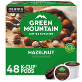 Green Mountain Coffee Roasters empaque frontal con aroma a avellana y conveniencia