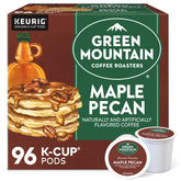 Green Mountain Coffee Roasters frente del empaque mostrando variedad maple pecan