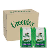 Greenies empaque frente mostrando 48 unidades y beneficio de limpieza dental