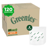 Greenies paquete frontal mostrando 30 unidades y diseño práctico
