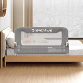 GrowthFun barandilla frontal empaquetada mostrando montaje rápido y protección