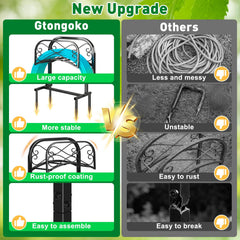Gtongoko spikes soil insertion detail demonstrating stable ground contact and reduced tipping