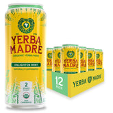 Guayaki lata frontal mostrando diseño y beneficio energía natural