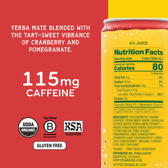 Guayaki Yerba Madre lata en mano demostrando portabilidad y energía vegetal