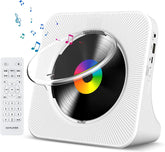 Gueray vista frontal del reproductor CD con diseño compacto y controles visibles