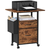 GYIIYUO frente completo mostrando impresora y apariencia elegante, maximiza espacio de trabajo