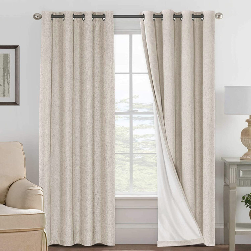 H.VERSAILTEX panel frontal mostrando bloqueo total de luz
