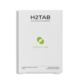 H2Tab envase frontal mostrando cantidad y diseño, fácil identificación