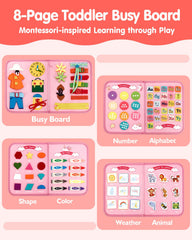 hahaland life skills page closeup demonstrating buckles and buttons practice