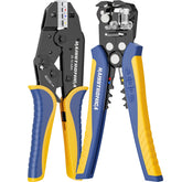 haisstronica vista frontal del set con funda y herramientas, calidad profesional