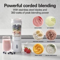 Hamilton Beach vaso de 14 oz con tapa de transporte listo para llevar