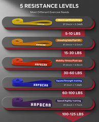 HAPBEAR cierre y textura del látex resistente para durabilidad