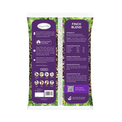 Happy Wings comedero tubular lleno para atraer jilgueros y otras aves